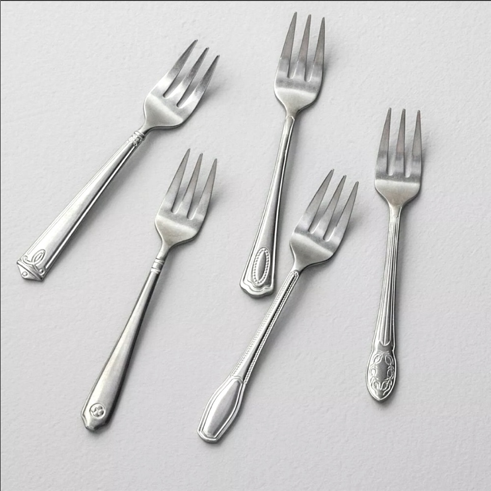 Hearth & Hand 5 Piece Appetizer Fork Set - Picture 6 of 7